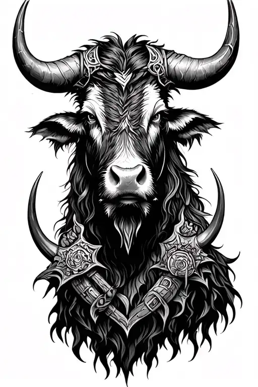 Pillars Of Eternity Rymrgand Auroch Portrait