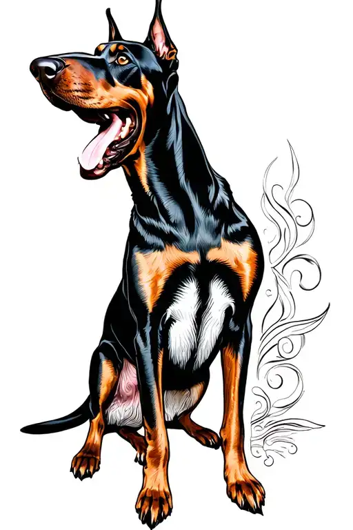 Doberman Dog