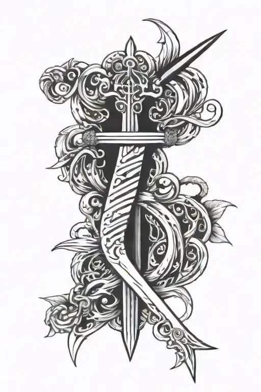 Khanda Sword Intertwined