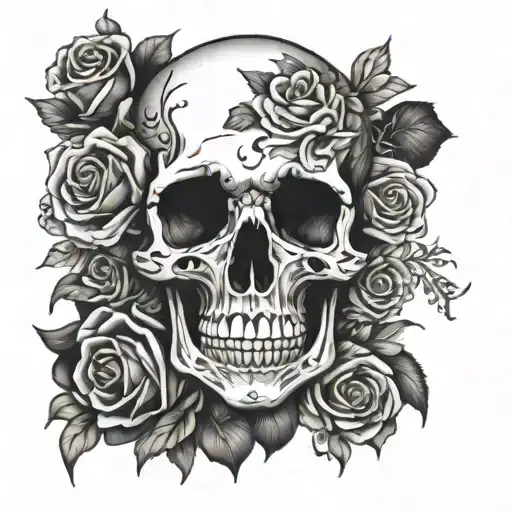 Momento Mori Tattoo Design