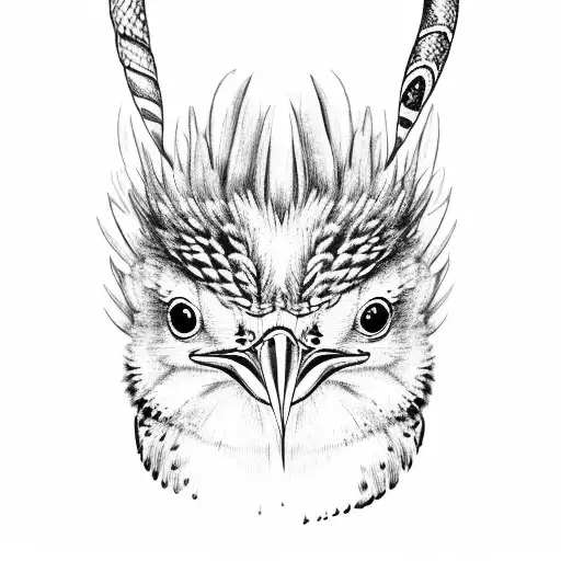 Kookaburra Eating A Snake