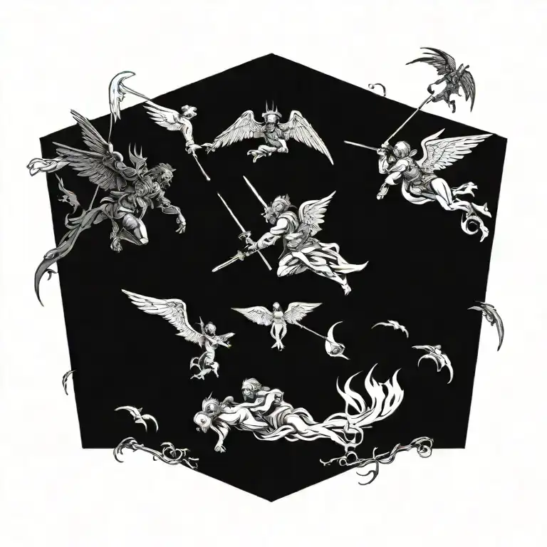 War In Heaven Angels Versus Demons