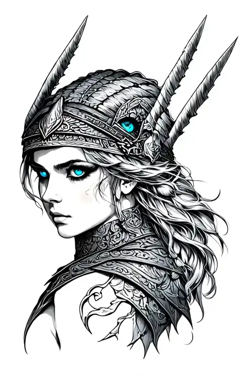 Valkyrie Blue Eyes