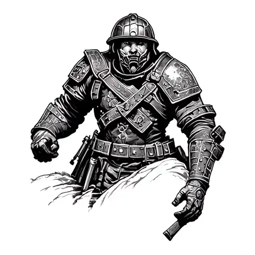 Combat Engineer Castle Guarded