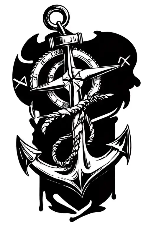 Compass And Anchor