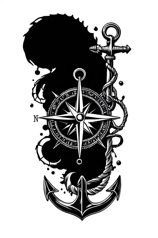 Compass And Anchor