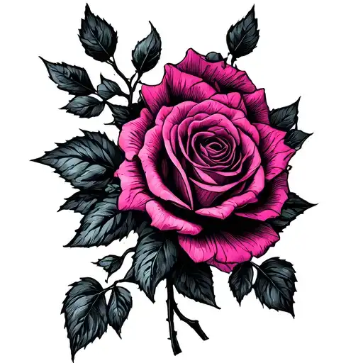 Anime And Roses