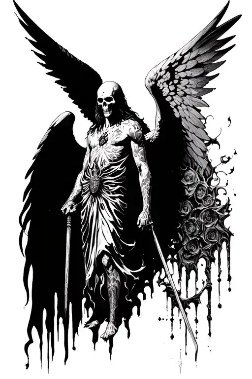 Archangel Of Death Azrael Male Angel