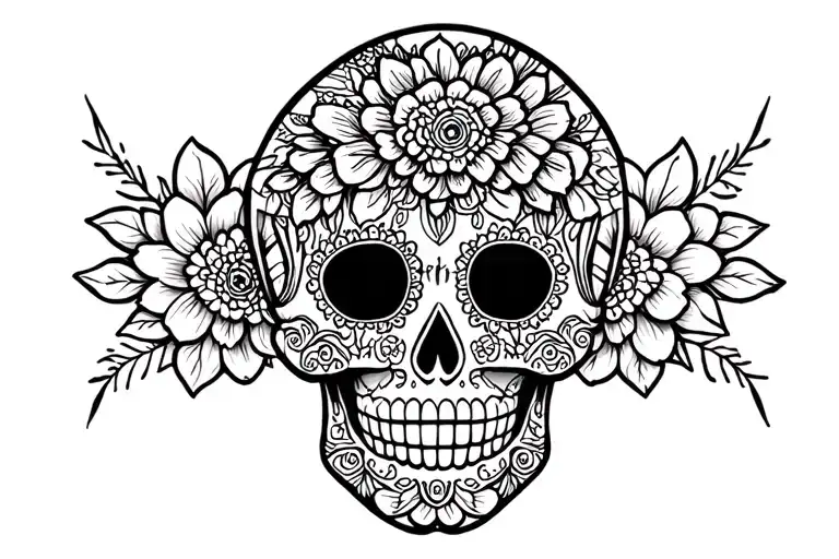 Mexican Sugar Skull