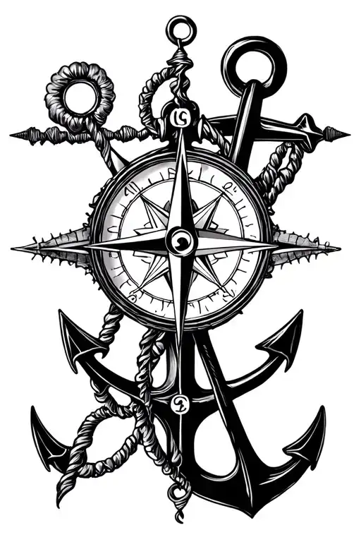 Compass And Anchor