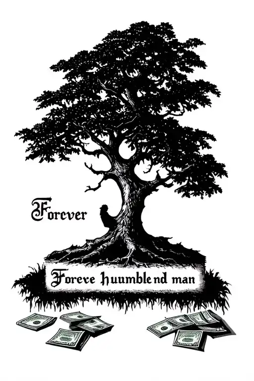 Poison Tree And Text Forever Humble And Man With Money And Text 2007