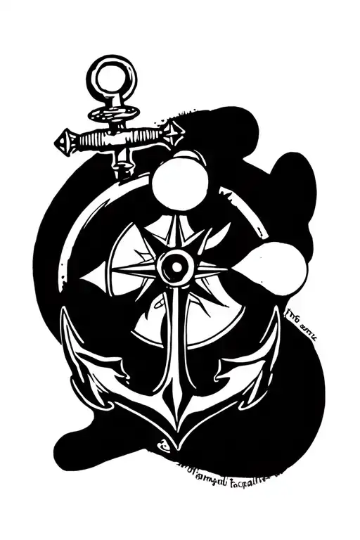 Compass And Anchor
