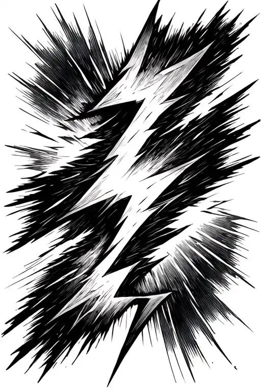 Lightning Bolt Striking