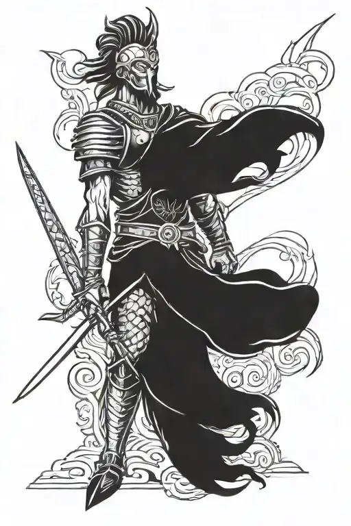 Warrior Standing Tall