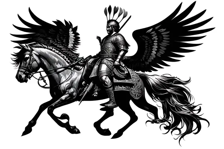 Polish Winged Hussar Warrior