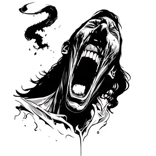 Zombie Screaming In Pain