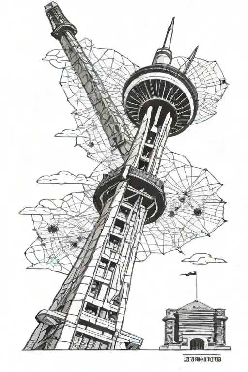 Cn Tower And The Rogers Center Surrounded With Toronto Tourists Spots