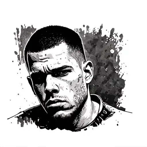 Tattoo Of Michael Scofield In Prison Break