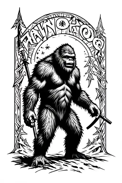 Hunter Of Bigfoot Nordic