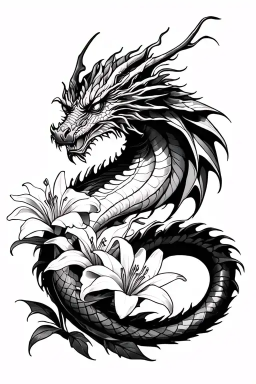 Dragons And Lillies
