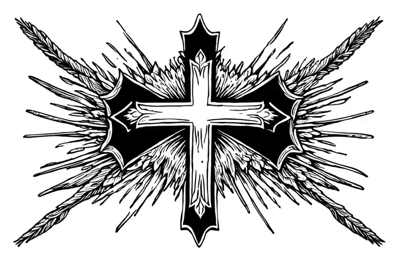 Faith Over Fear With A Cross