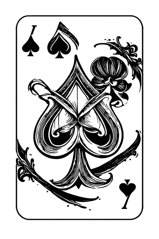 Ace Of Spades Card