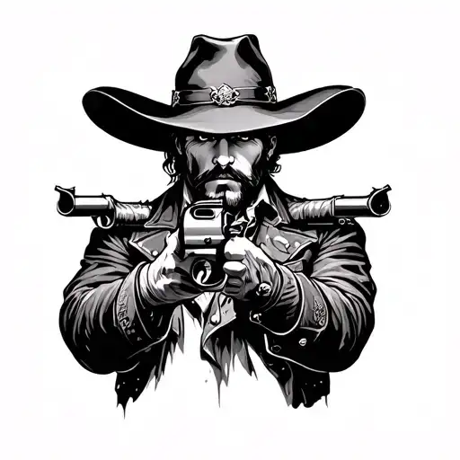 Western Outlaw Gunslinger