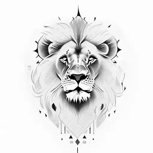 Lion With A Quote