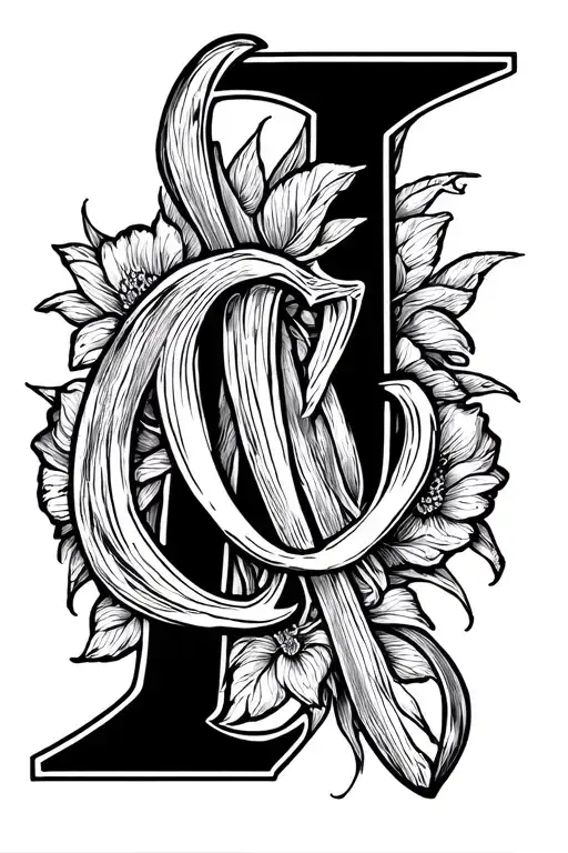 The Letter L And M With A Good Writing