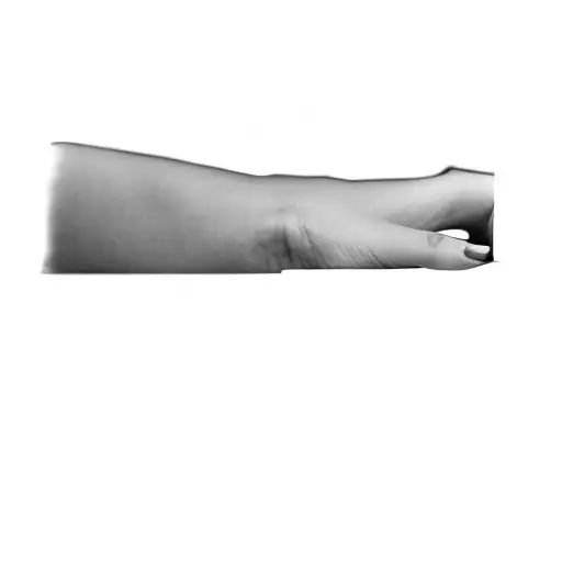 A Woman's Hand With A Ring On It