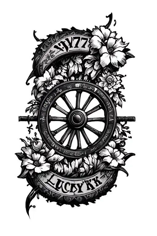 Lucky Klover And 777 Wheel Side View