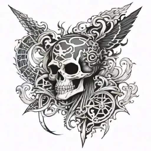 Full Sleeve One Piece Featuring