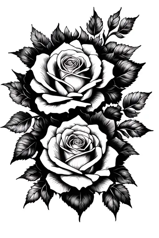 Tattoo Machine Roses