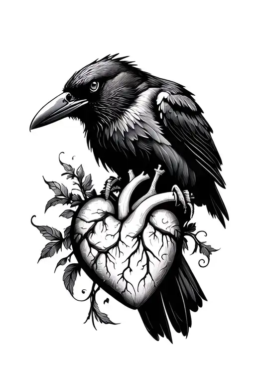 Crow With A Human Heart