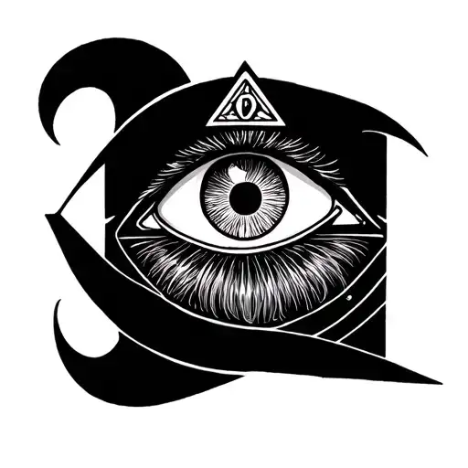 Make A Cooltatto Design That Contains The Illuminati Eye