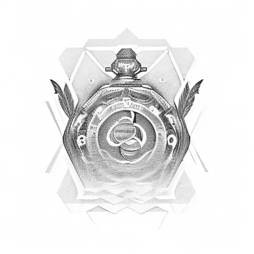 A Motivational Quote Wrapped Around A Stack Of Money