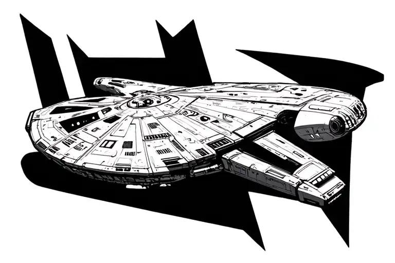 Star Trek Spaceship Landing