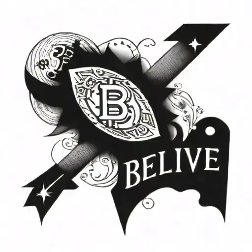 Believe And Money Symbols