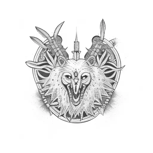 Guarani Bracelet Around Arm