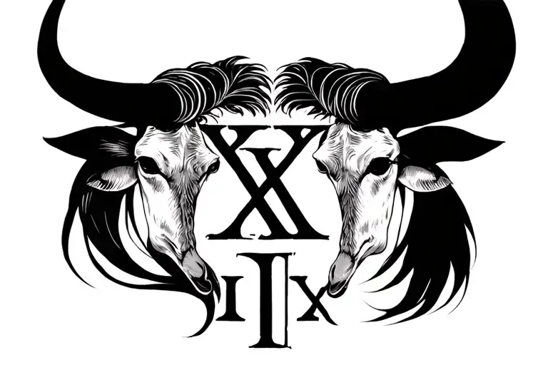 Taurus And Libra Roman Numeral 111317