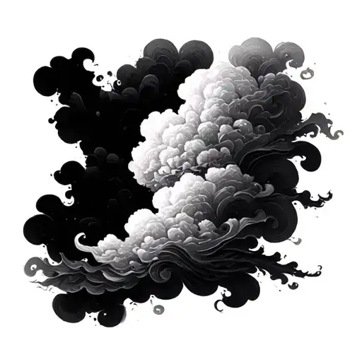 Negative Shaded Cloud