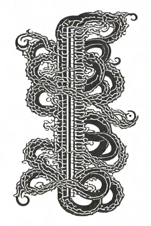 Unknown Pleasures Tattoo Design