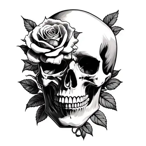 Skull Nd Roses