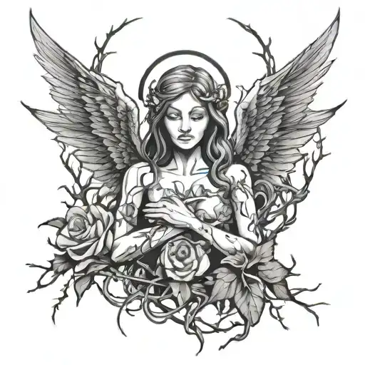 Angel And Thorns