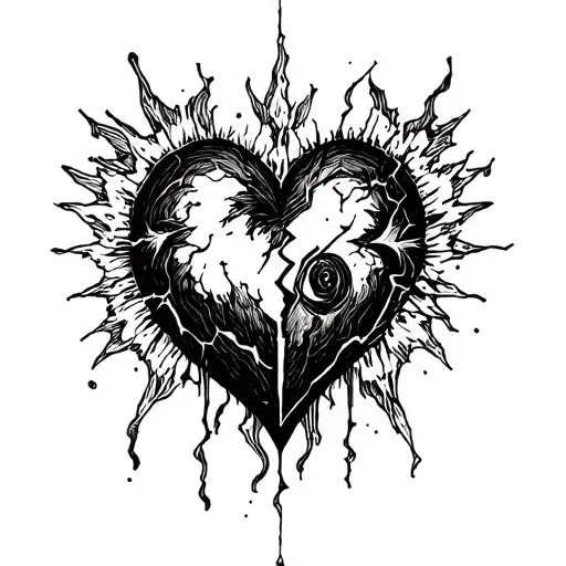 Dark Party Broken Heart