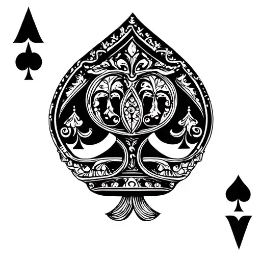 Queen Of Spades Symbol