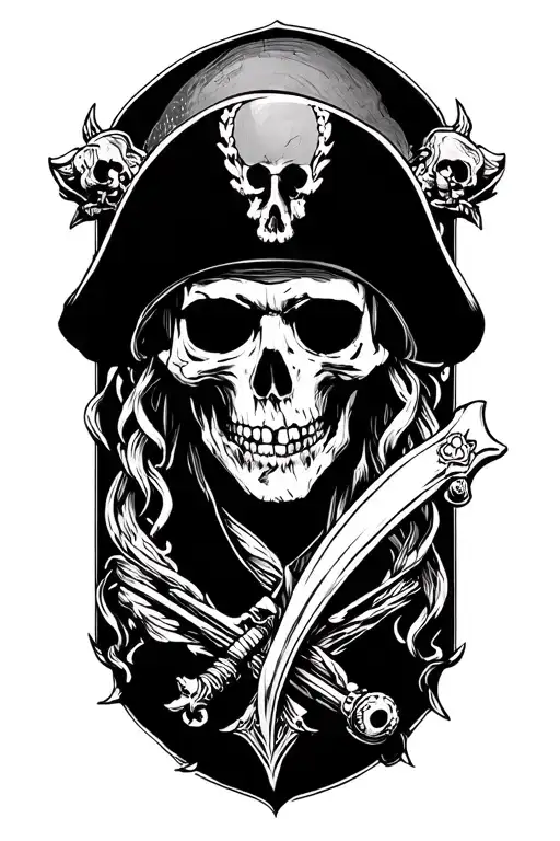 Dark Gothic Pirate