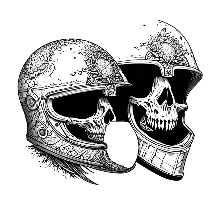 Half Of Awe Egg Helmets