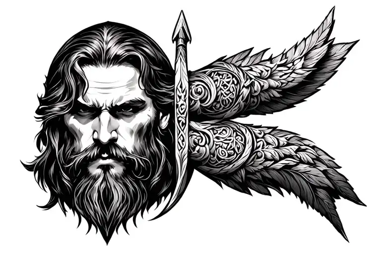 Viking Sleeve And Chest