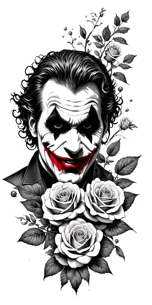 Joker Real Madrid Roses Growing